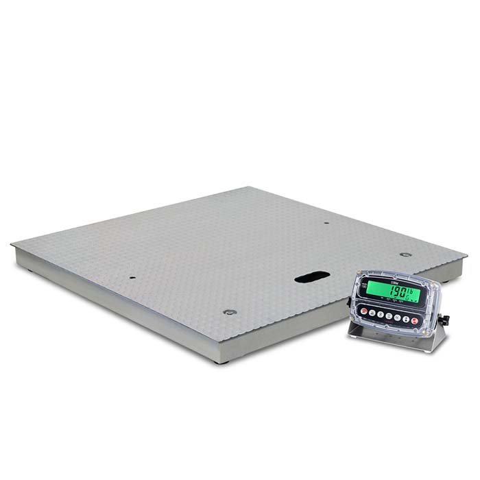 Electronic Floor Scales with Gas assisted Lift Decks main image
